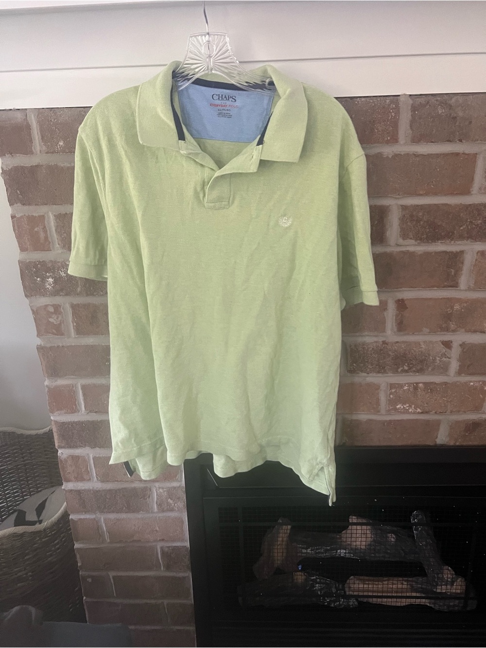 Chaps Men’s Pale Green Polo Shirt